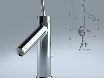 Faucet 3d model