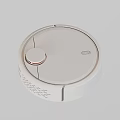 Smart Robot Vacuum Cleaner With Modern Circular Design For Home Automatic Cleaning 3d model