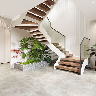 Modern Stairs 3d model