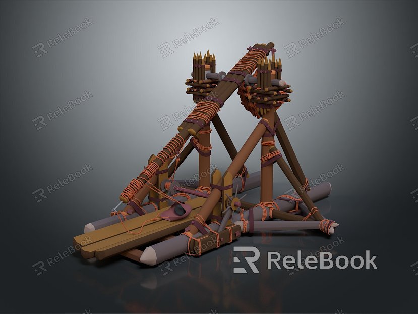 Siege Weapon Siege Vehicle Siege Tower Mobile Tower Mobile Tower Siege Tower Weapon Ancient Weapon model