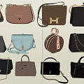 Modern Bag Bag Combination 3d model