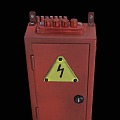 Electric box meter box electric meter 3d model