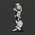 Transformers Gauda Warrior Gauda Mech Warrior Mech Soldier Machine Armor Mechanical Armor 3d model