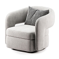 COUPE single sofa 3d model