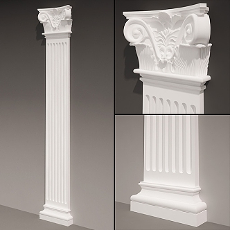 Roman Column 3d model