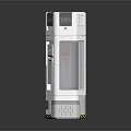 Modern White Daily Electrical Appliance With Digital Display And Transparent Body For Home Use