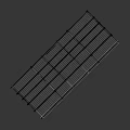 Wooden Capital Design For Pergola With Lattice Roof And Support Columns