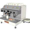 Commercial coffee machine 3d model