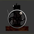 Sewing Machine Old-fashioned Sewing Machine Clothing Machine Realistic 3d model