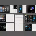 Switch Panel Switch Smart Screen Display Screen Button Switch Touch Screen Switch 3d model