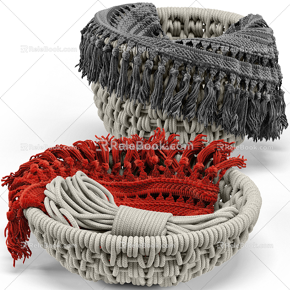 Storage Basket 3d model