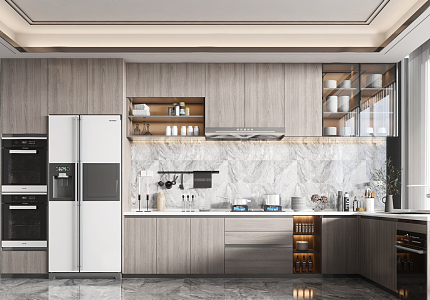 Modern Kitchen 3d model