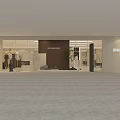 CLAIRE DE LUNE Clothing Store Modern Interior With Display Racks Plants And Fashion Apparel