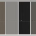 Modern Minimalist Flush Doors in Various Colors with Contemporary Design and Sleek Surface