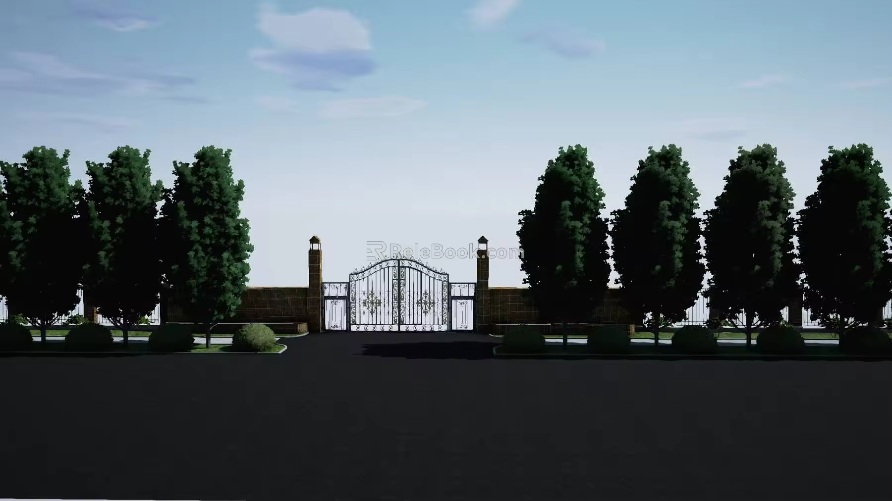 Gate 3d model