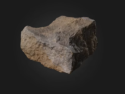 Natural Stone and Wood Decorative Material With Rough Texture And Natural Grain Pattern 3d model