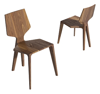 Wind single chair 3d model