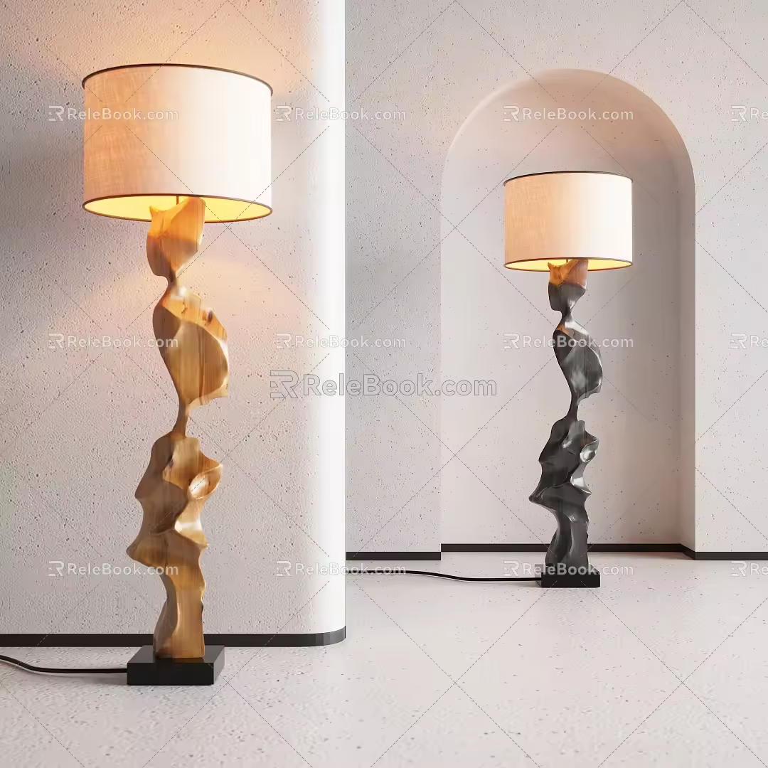 Modern floor lamp 3d model