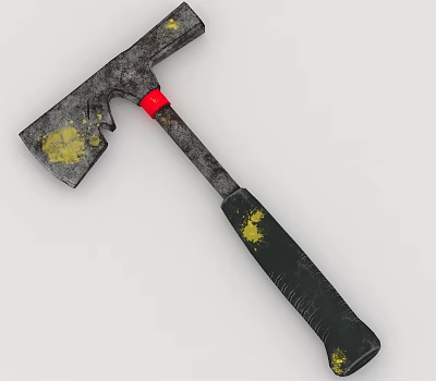 Axe Weapon 3d model Axe Weapon 3d model
