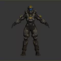 Sci-Fi Armor Alien Armor Sci-Fi Armor High-Tech Armor Futuristic Armor Alien Warrior Armor 3d model