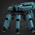 Spider Robot 3d model