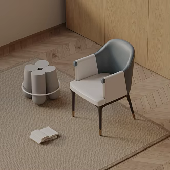 Modern Dining Chair 3d model
