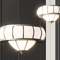 New Chinese ceiling lamp 3d model