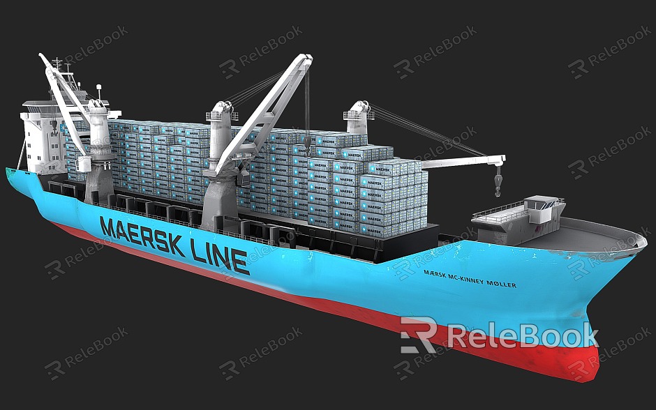 transport ship ship cargo ship container cargo ship model