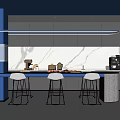 Modern pantry 3d model