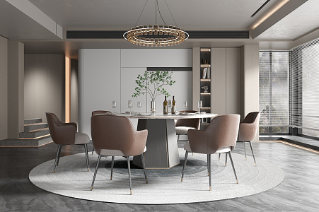 Modern Restaurant 3d model