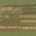 Various Styles of Wooden and Bamboo Fence Designs for Outdoor Landscaping