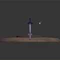 Ancient Sword Game Sword Magic Sword Magic Sword Magic Sword Magic Sword Magic Sword Officer Sword 3d model