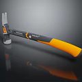 Vitalax Claw Hammer with Orange Black Handle and Metal Head for DIY Projects