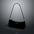 Stylish Black HUGO Handbag with Sleek Design and Single Shoulder Strap