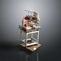 Bench Drill Vertical Drilling Machine Vertical Bench Drilling Machine Tools Hardware Tools Processing Tools Furniture 3d model