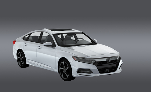 Hyundai Motor Honda Accord Motor 3d model