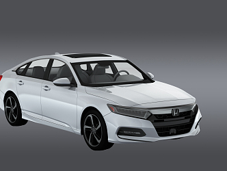 Hyundai Motor Honda Accord Motor 3d model