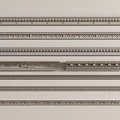 French plaster line plaster components carved 3d model