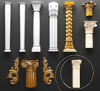 Roman Column 3d model