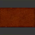 Red Wooden Chest Of Drawers With Metal Handles And Simple Design