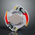 Gyro Battle Gyro Science Fiction Gyro Science Fiction Weapon Science Fiction Components High Tech Components 3d model
