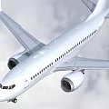 Highly Detailed Passenger Aircraft With Four Liveries And Cockpit Interior View