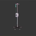Mobile Medical IV Infusion Pump Equipment With Adjustable Stand And Wheels
