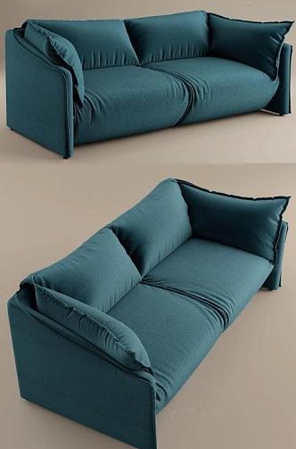 Double sofa 3d model