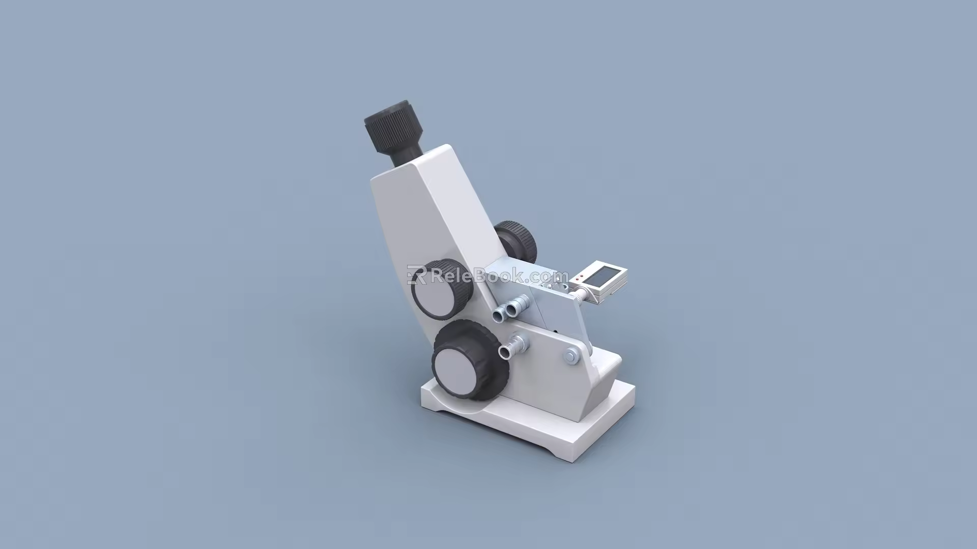 Detector, measuring instrument, magnifying instrument, industrial detection device 3d model