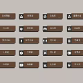 Office signboard combination 3d model