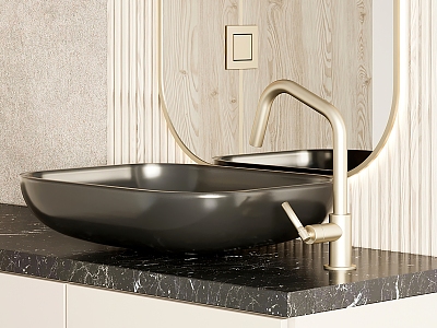 Modern sink 3d model