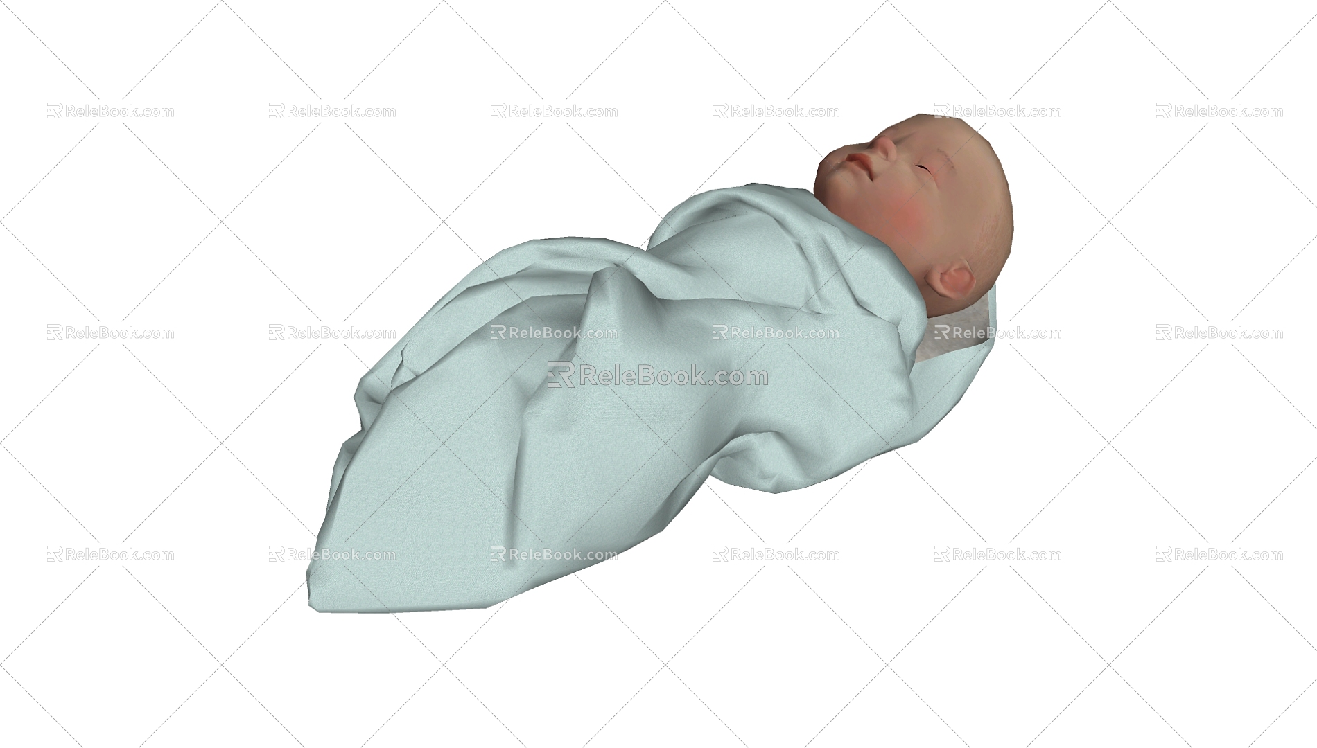 Baby 3d model