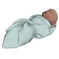 Baby 3d model