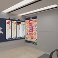 Sleek Modern Japanese Restaurant Interior Featuring Comfortable Booth Seats And Long Sushi Bar Counter